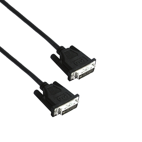 Bild von DVI kabel Duallink 24+1 male/male zwart 3,0m