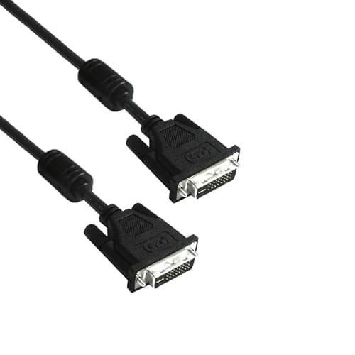 Bild von DVI kabel Duallink 24+1 male/male zwart HQ 3,0m
