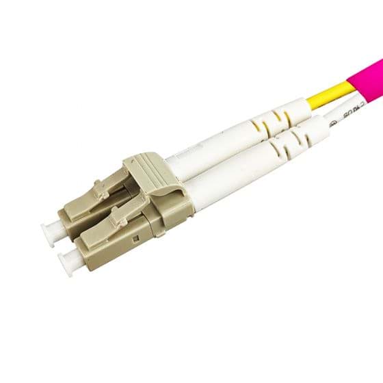 Picture of patchcord MultiMode Duplex LC-LC  2.0m OM4 EasyFiber Violet d2mm