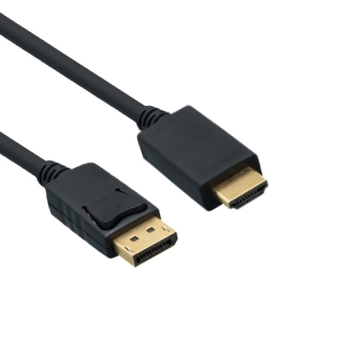 Picture of DisplayPort kabel to HDMI-A male zwart 2,0m