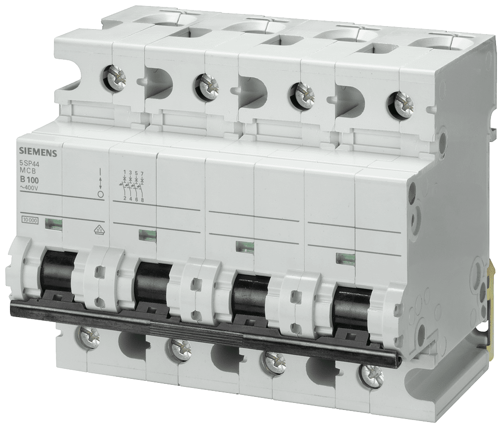 Bild von automaat 125A 4-polig C-kar 6-module 10kA