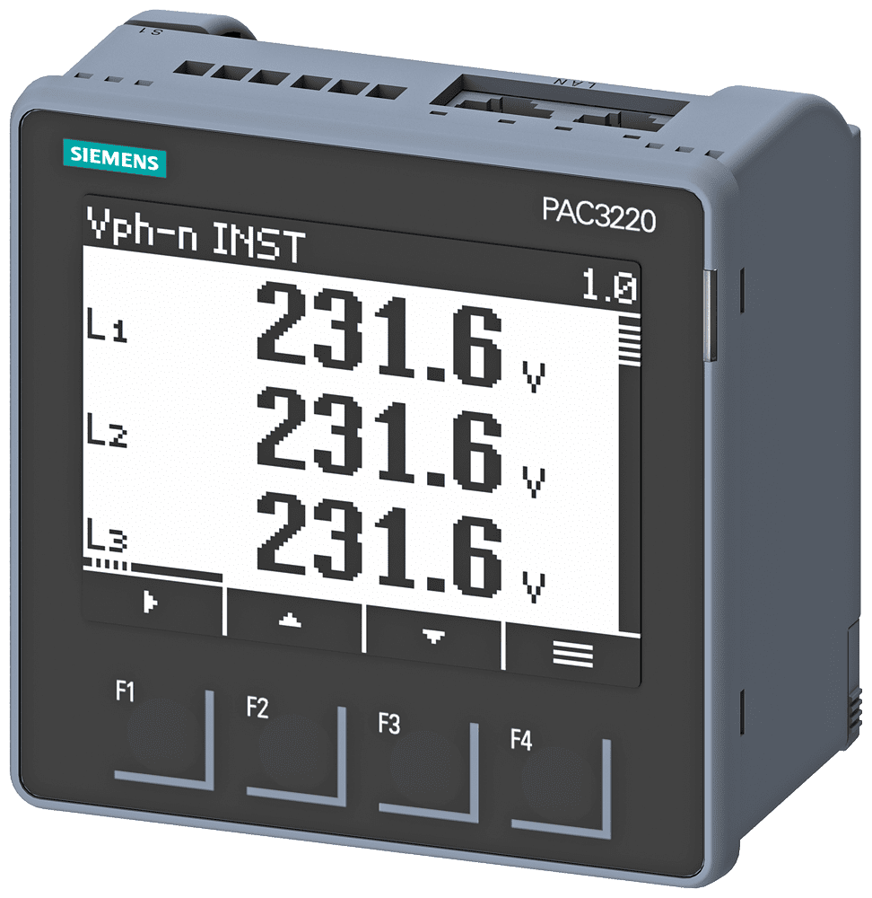 Bild von netanalyser PAC3220 TCP 230Vac front 96x96