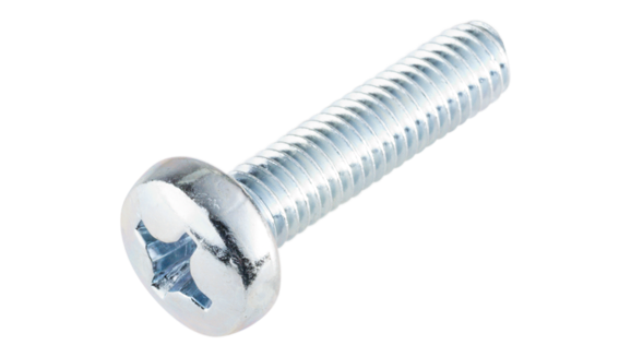 Picture of Bolcilinderschroef kruisgleuf staal verzinkt M 4 X 30 VPE500