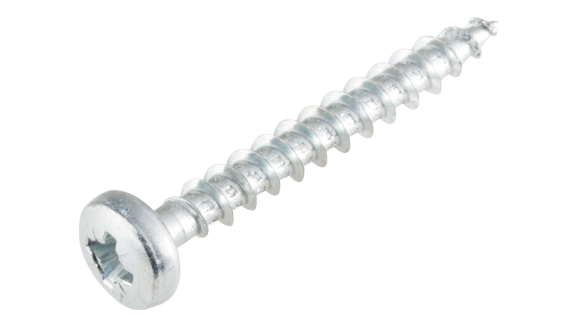 Bild von Spaanplaatschroef bolcilinderkop kruisgleuf staal verzinkt 4 X 20