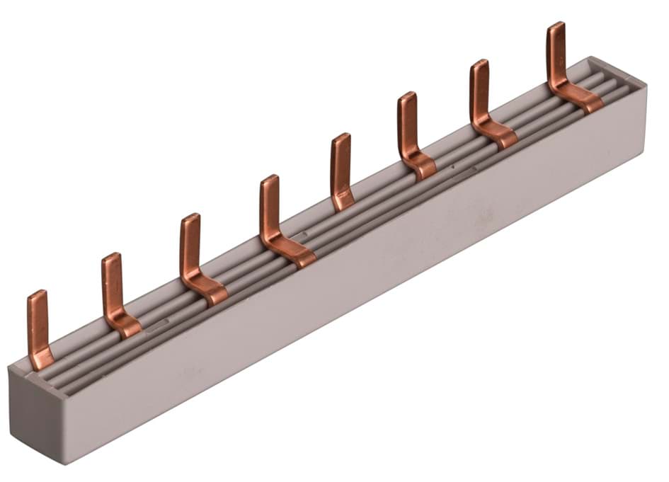 Picture of Doorverbindingsrail STIFT 4Fx 2 17,8mm 10mm2 63A gesloten