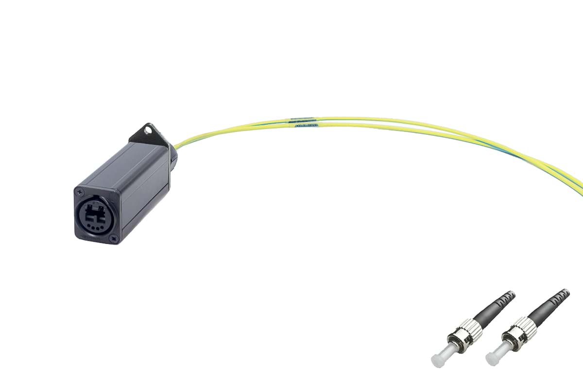 Picture of Fiber BreakOut opticalCON DUO > 2x 0.5m ST SingleMode