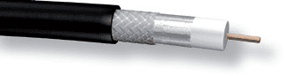 Bild von videokabel 1,02/4,45AFAF Cca-s1ad1a1 zwart RG6 HDTV SDI 4K MTR