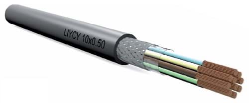 Bild von signaalkabel LIYCY  3x2x0.50mm2 DIN47100 grijs MTR