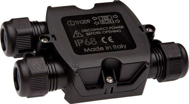 Picture of kabeldoos 3-weg-H D7-14 zwart IP68