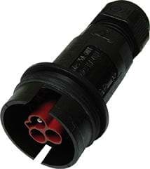 Picture of TEEPLUG metallock kabeldeel 3p(2p+PE) pen schroef 25A IP68