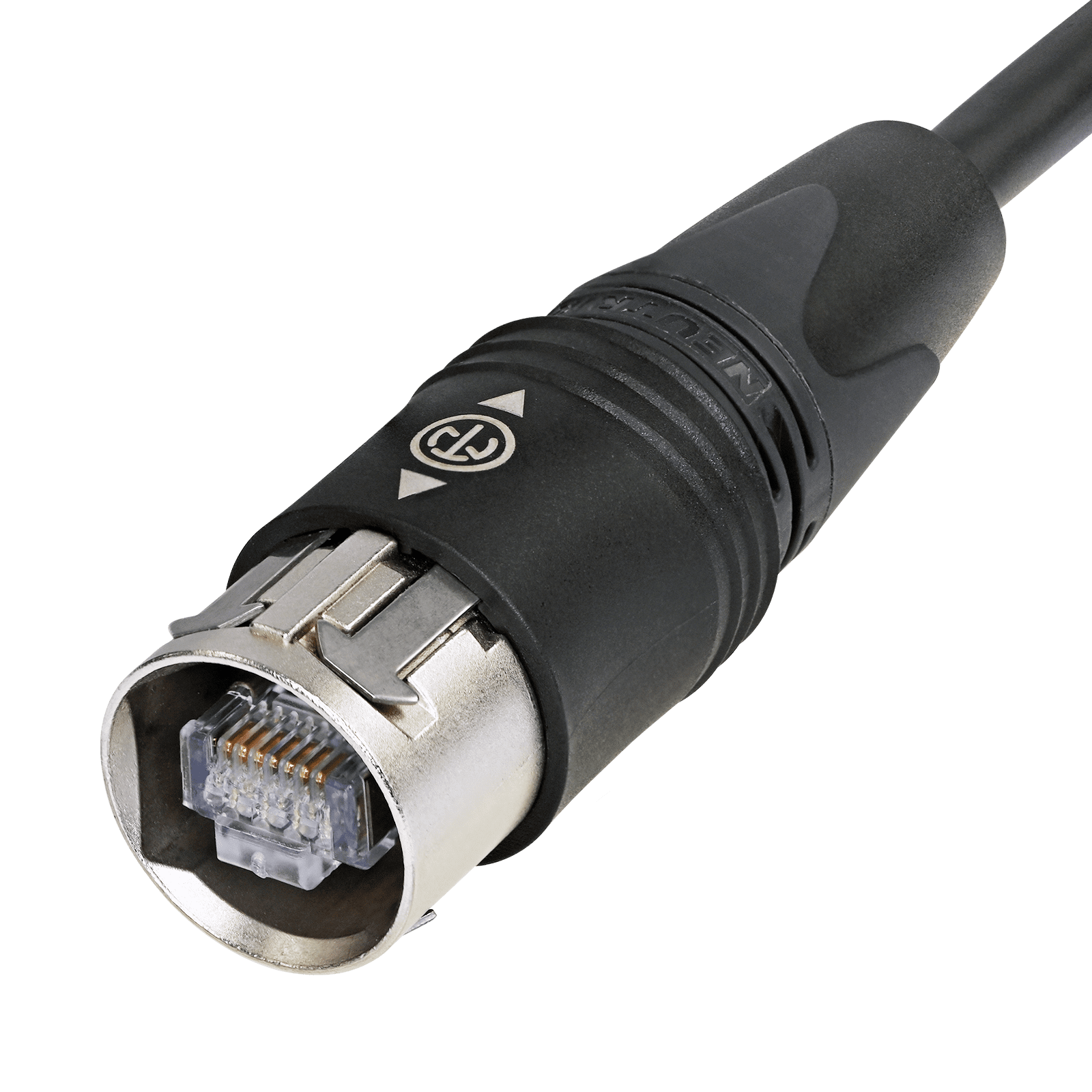 Picture of etherCON Push-Pull IP65 CAT6 10G cable connector