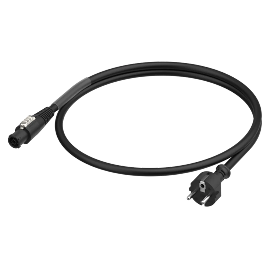 Picture of aansluitkabel H05VVF 1,5mm2 Schuko recht>powerCON TRUE1 molded 1,5m
