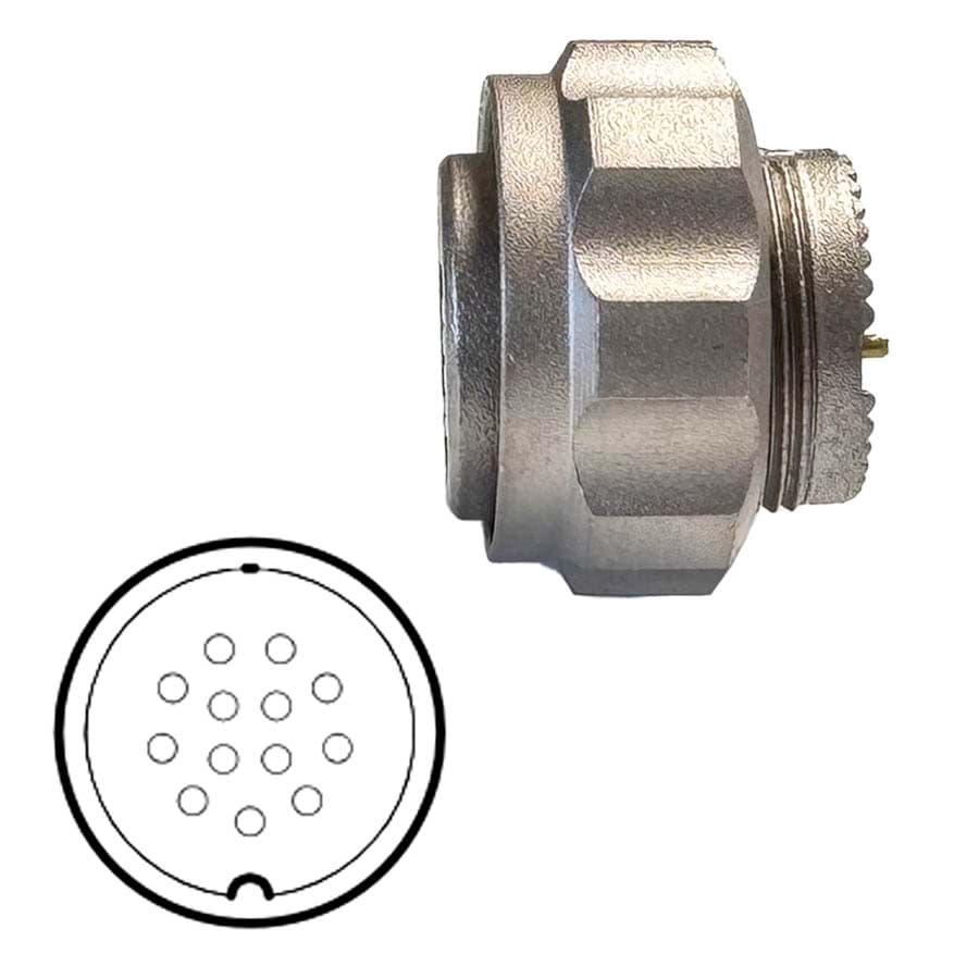 Picture of body with nut 213AN female nickel