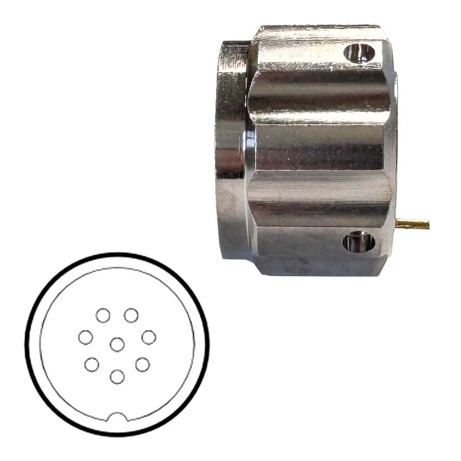 Bild von body with nut 28T male nickel