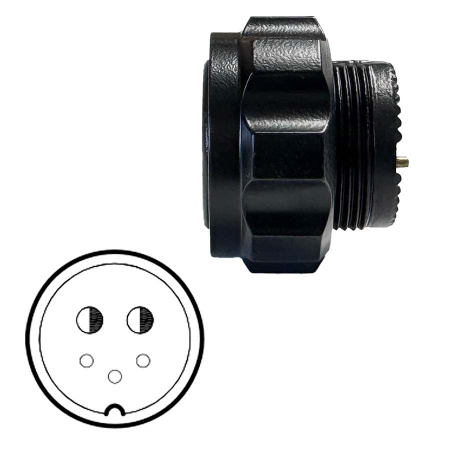 Picture of body with nut 25D female black