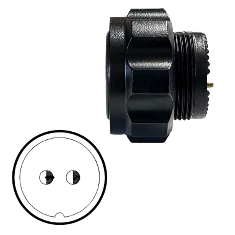 Picture of body with nut 22B female black