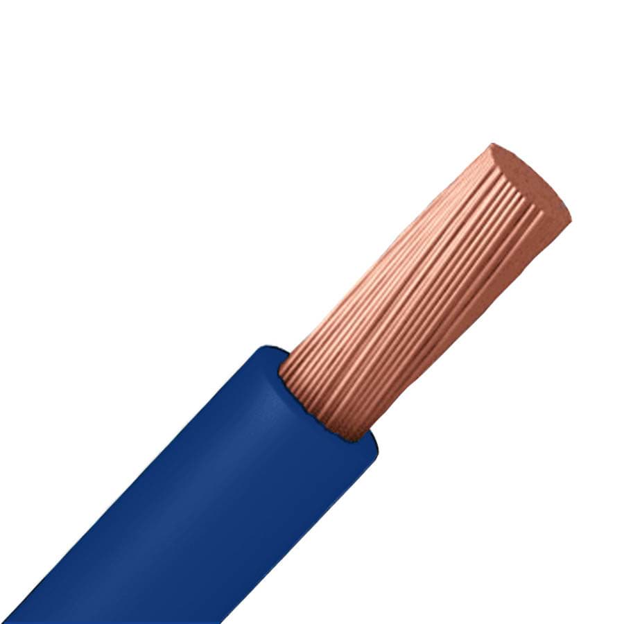 Afbeelding van montagesnoer   0.75mm2 donkerblauw H05V-K 70gr Eca TOPFLEX DS100