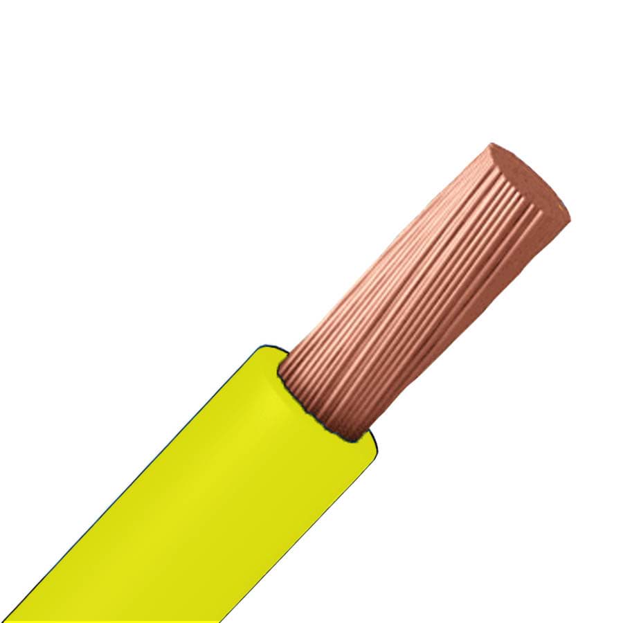 Afbeelding van montagesnoer   0.5mm2 geel H05V-K 70gr DS100
