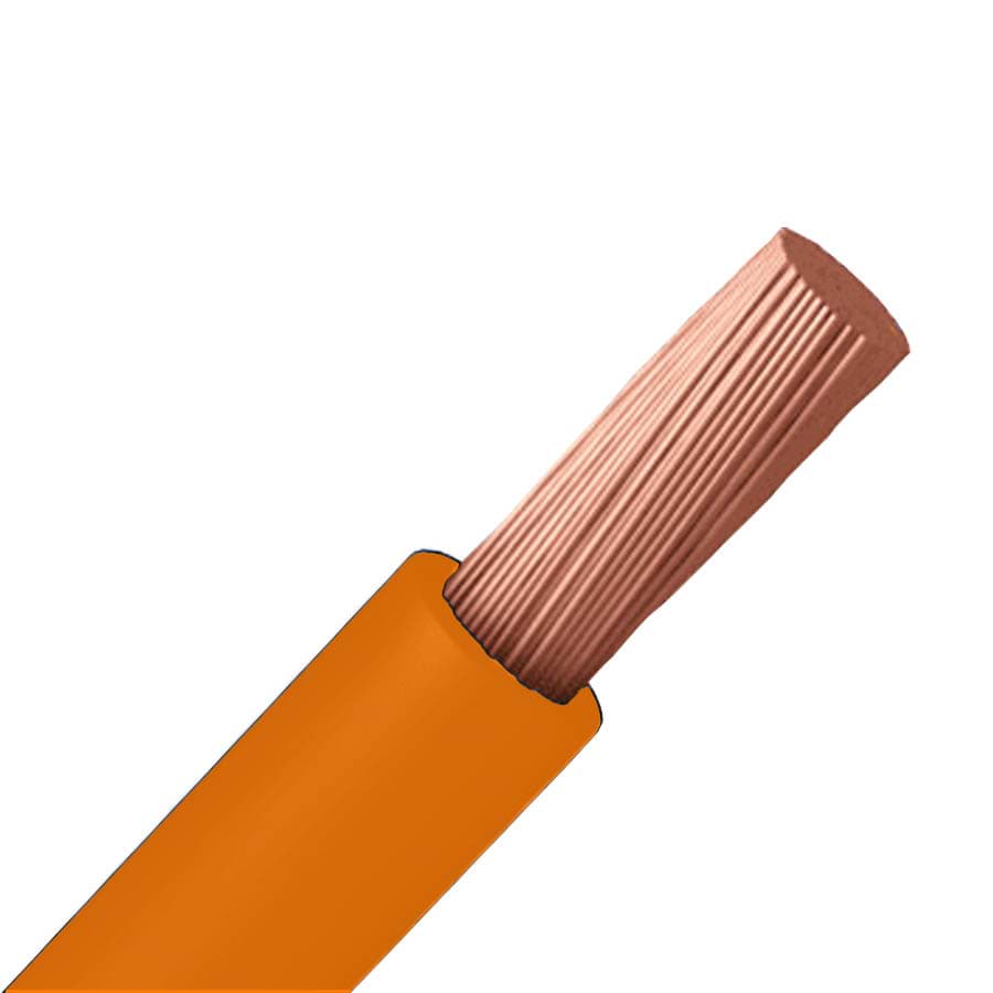 Afbeelding van montagesnoer   0.5mm2 oranje H05V-K 70gr DS100