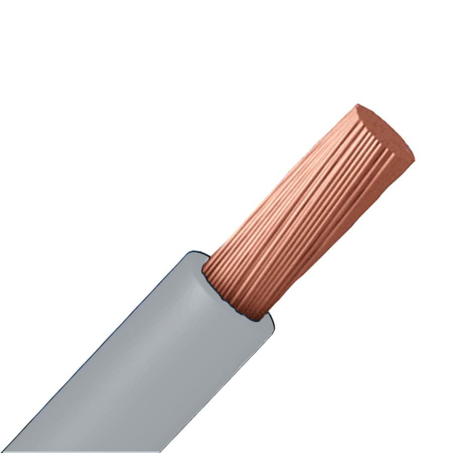 Afbeelding van montagesnoer   0.75mm2 grijs H05V-K 70gr Eca TOPFLEX DS100