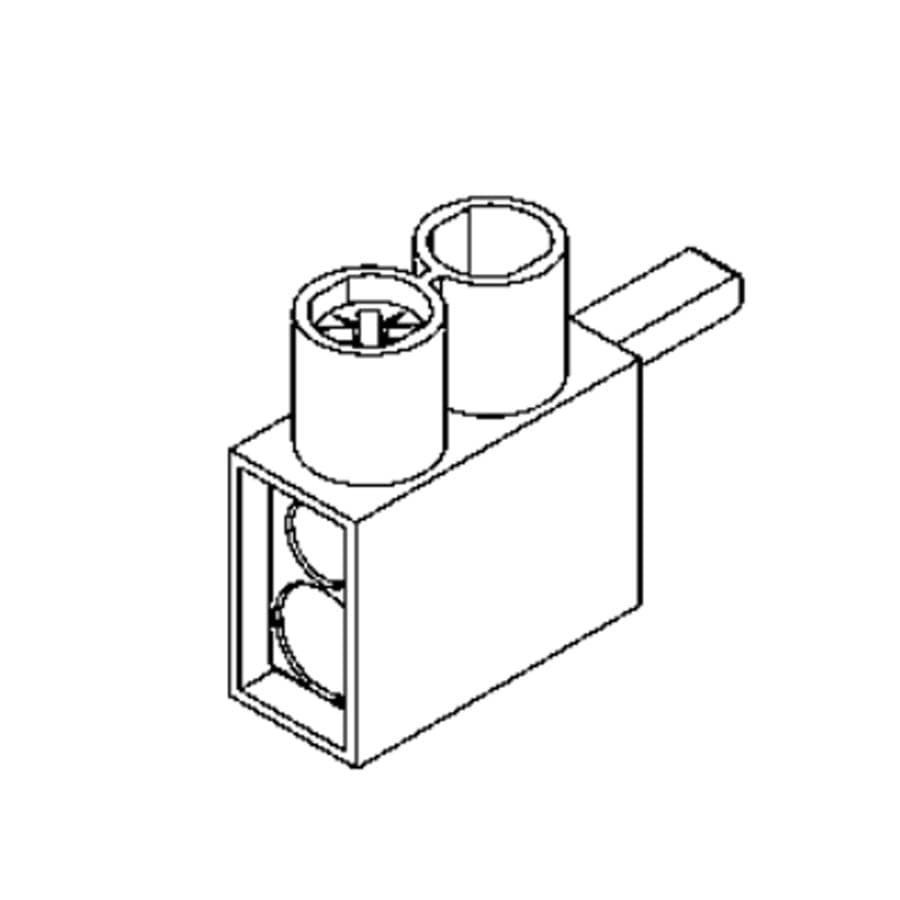 Picture of feed-in terminal STIFT top pin 2x1,5-10mm2 grijs