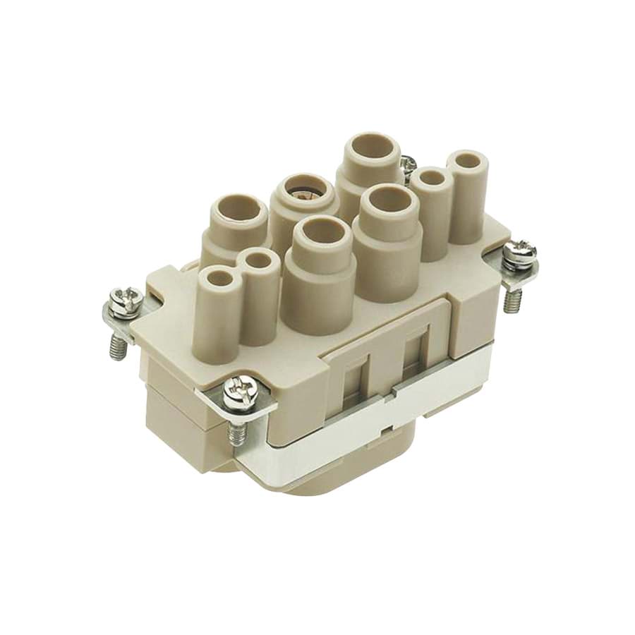 Afbeelding van Han 10B insert K4/4 63/16A female 6-16mm2 Finger protected