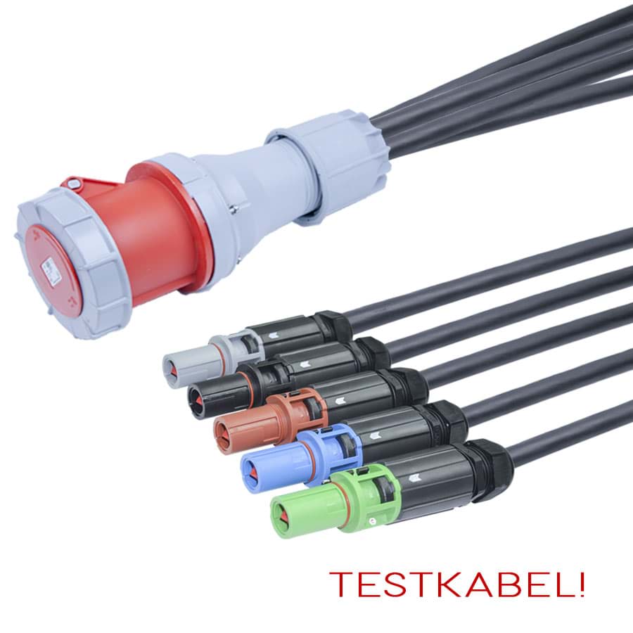 Afbeelding van TESTkabel H07RNF 35mm2  5xPowerline > CEE 5 pin 125A 400V Bals  1,5m