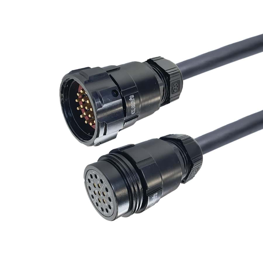 Picture of multikabel Theater VV-F zwart 2,5mm2 Alfar 419 19pin zwart  5,0m