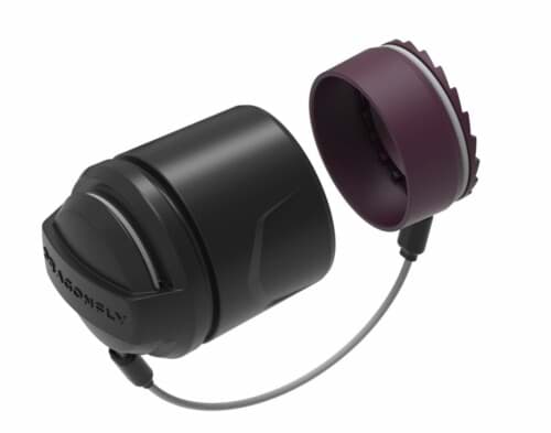 Bild von opticalCON beschermdop DRAGONFLY cable connector male zwart