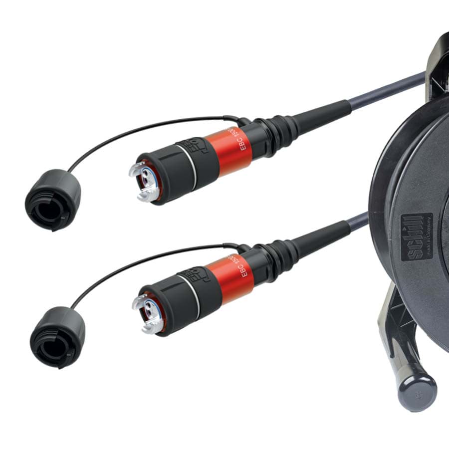 Afbeelding van FIBERFOX EBC15 4CH kabel MultiMode OM3 150m op haspel GT310
