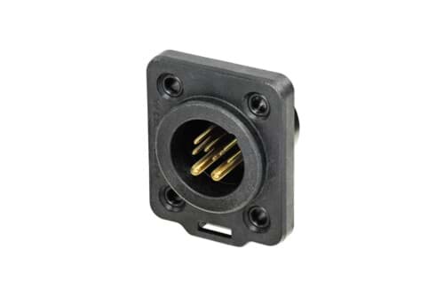 Bild von XLR chassis TOP IP65 10p male