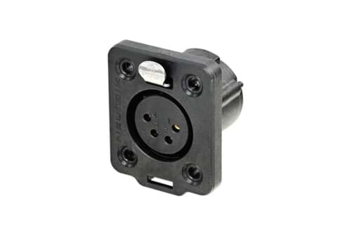 Bild von XLR chassis TOP IP65 4p female