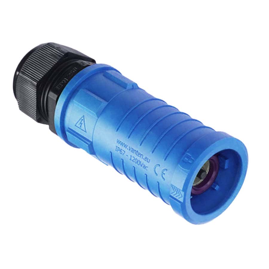 Bild von Vanten cable connector fem.  70mm2 d=11-21mm N blue