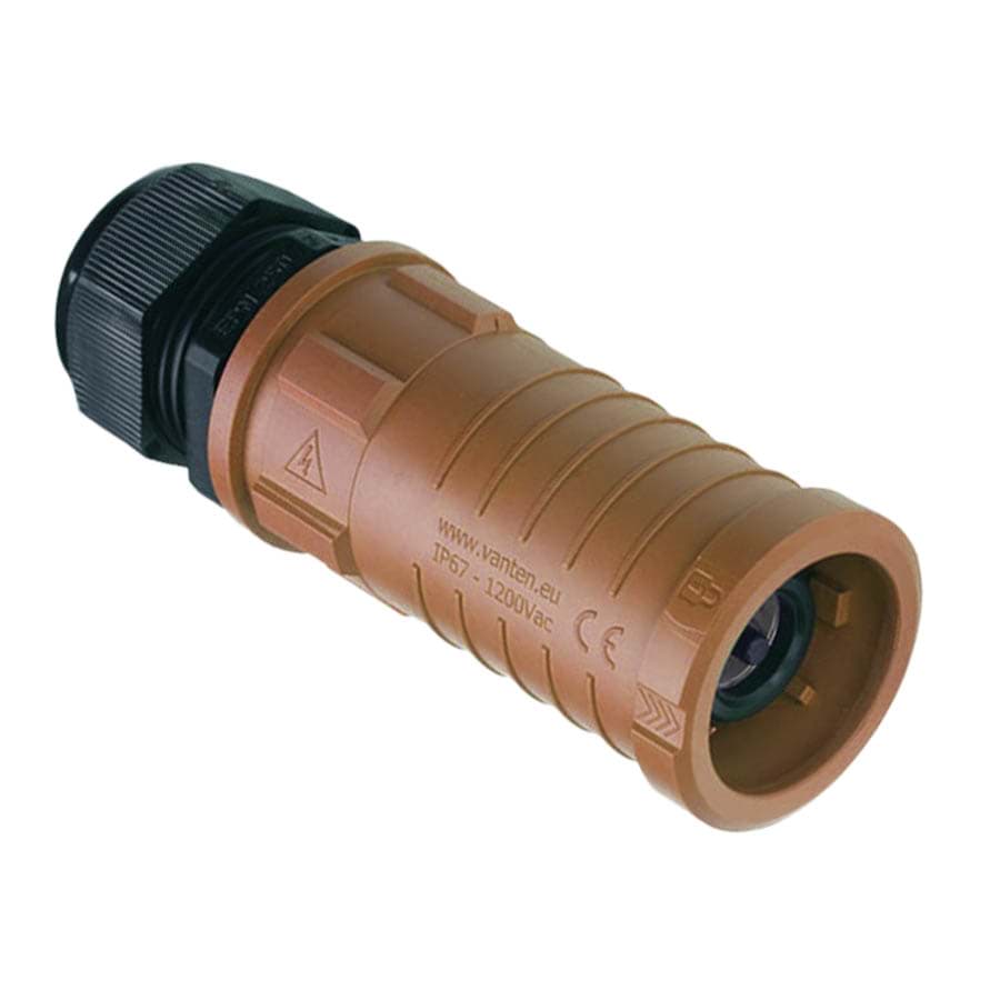 Bild von Vanten cable connector fem.  70mm2 d=11-21mm L1 brown