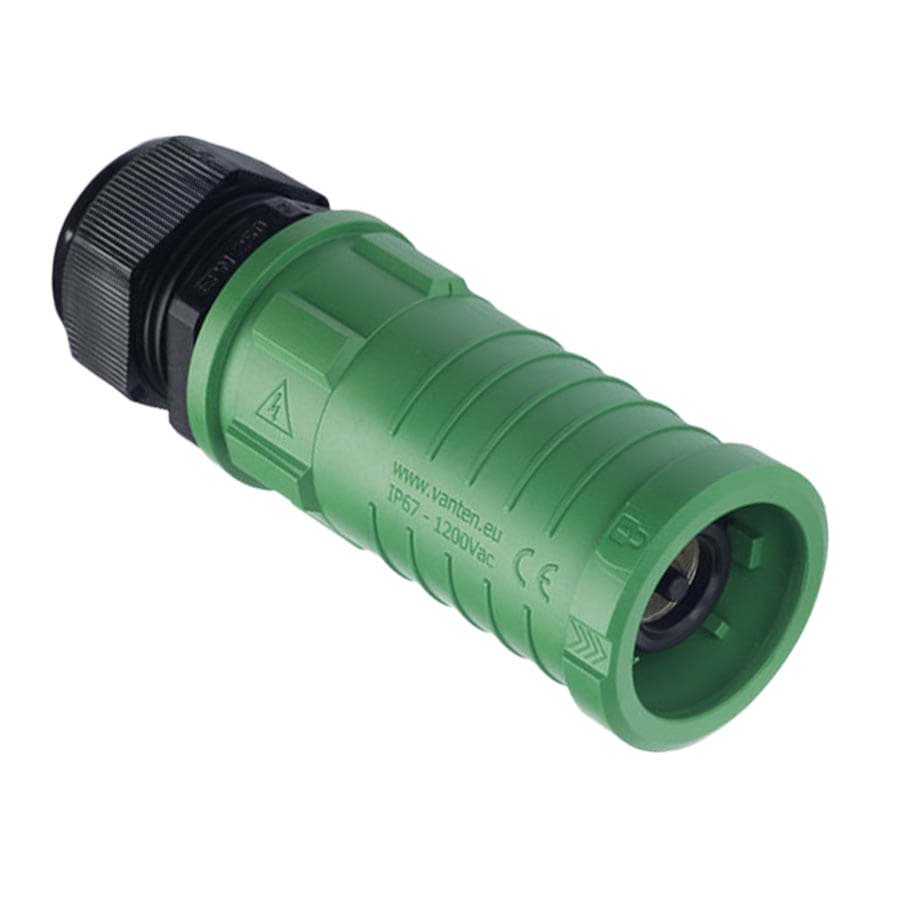 Bild von Vanten cable connector fem.  70mm2 d=11-21mm E green