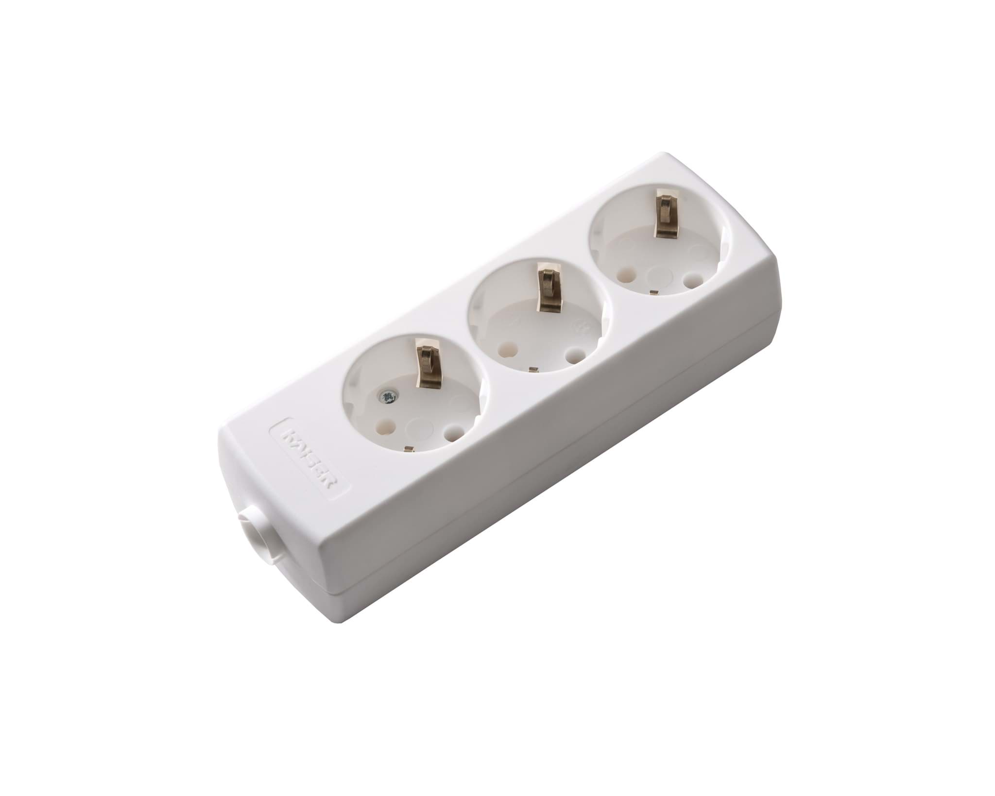 Picture of contactdoos randaarde  3v45gr wit portable