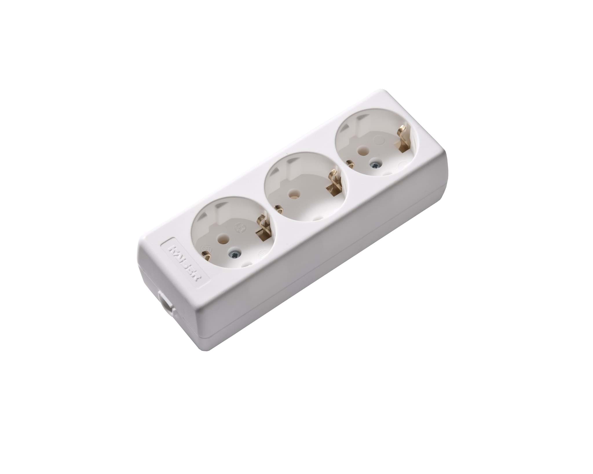 Picture of contactdoos randaarde  3v wit portable