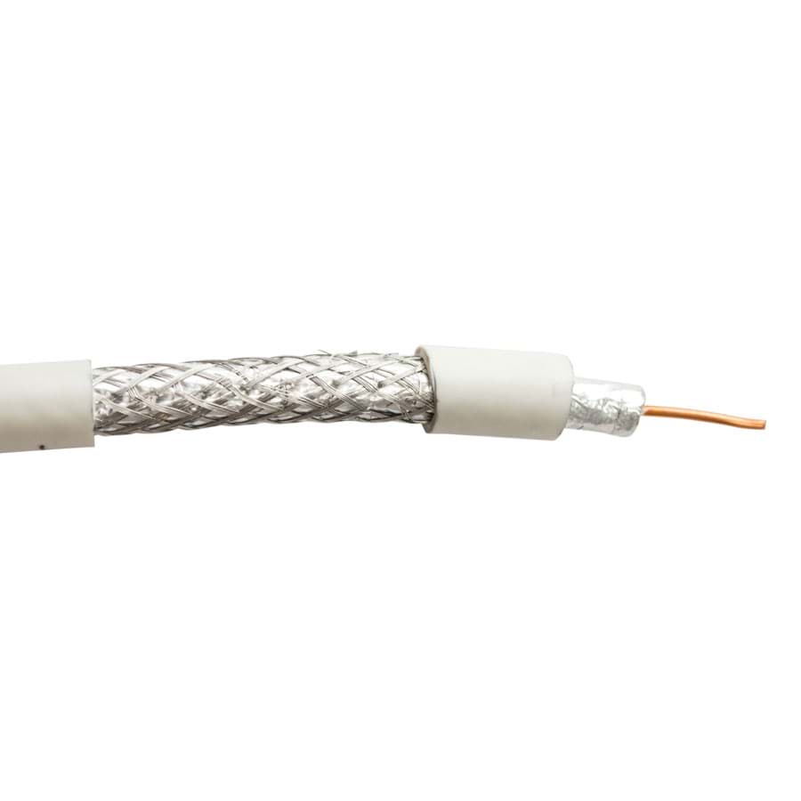 Bild von CATV coaxkabel RG6/U 1,0/4,8AF 3GHz QuadShield PVC Eca wit HA305