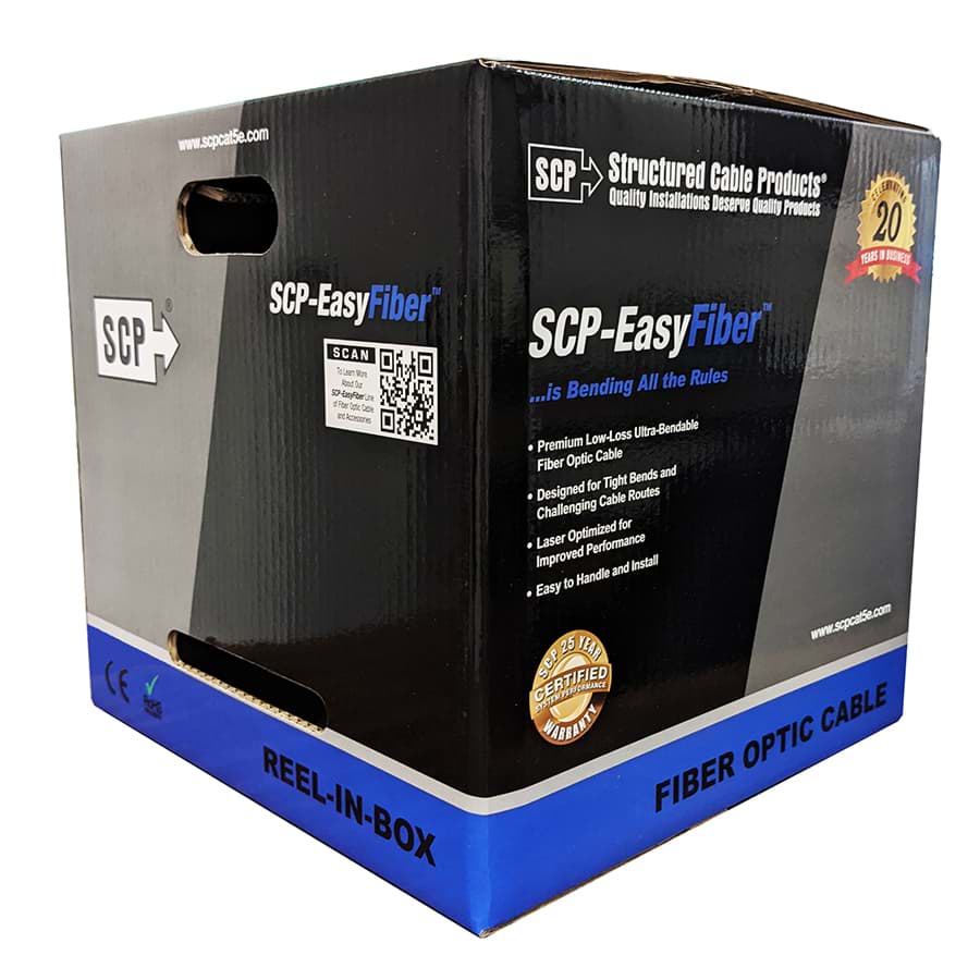 Picture of SCP-EasyFiber MultiMode  4xOM3 Distribution B2ca-s1ad1a1 zwart BX200