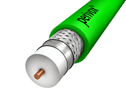 Afbeelding van Videokabel 1,1/4,8AF PVC groen