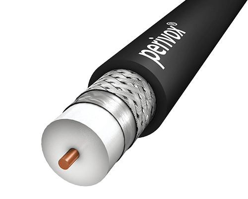 Afbeelding van Videokabel 0,8/3,7AF PVC zwart