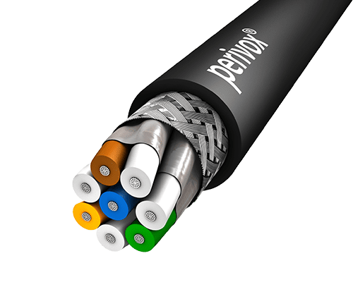 Bild von Datenkabel FLEX CAT7 S/FTP 600MHz AWG26/7 PVC-SOFT schwarz