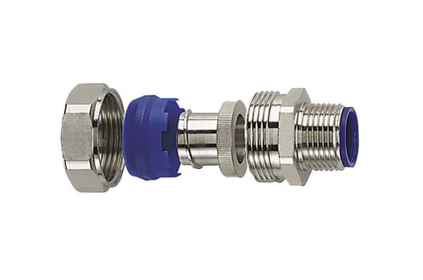 Picture of metalen koppeling met vloeistofdichte coating M32