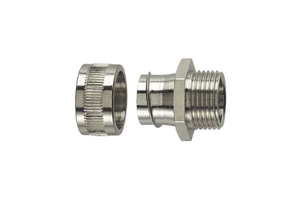 Picture of metalen koppeling met star buitendraad 10mm M12