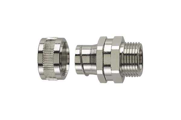 Picture of metalen koppeling met draaiend buitendraad 40mm M40
