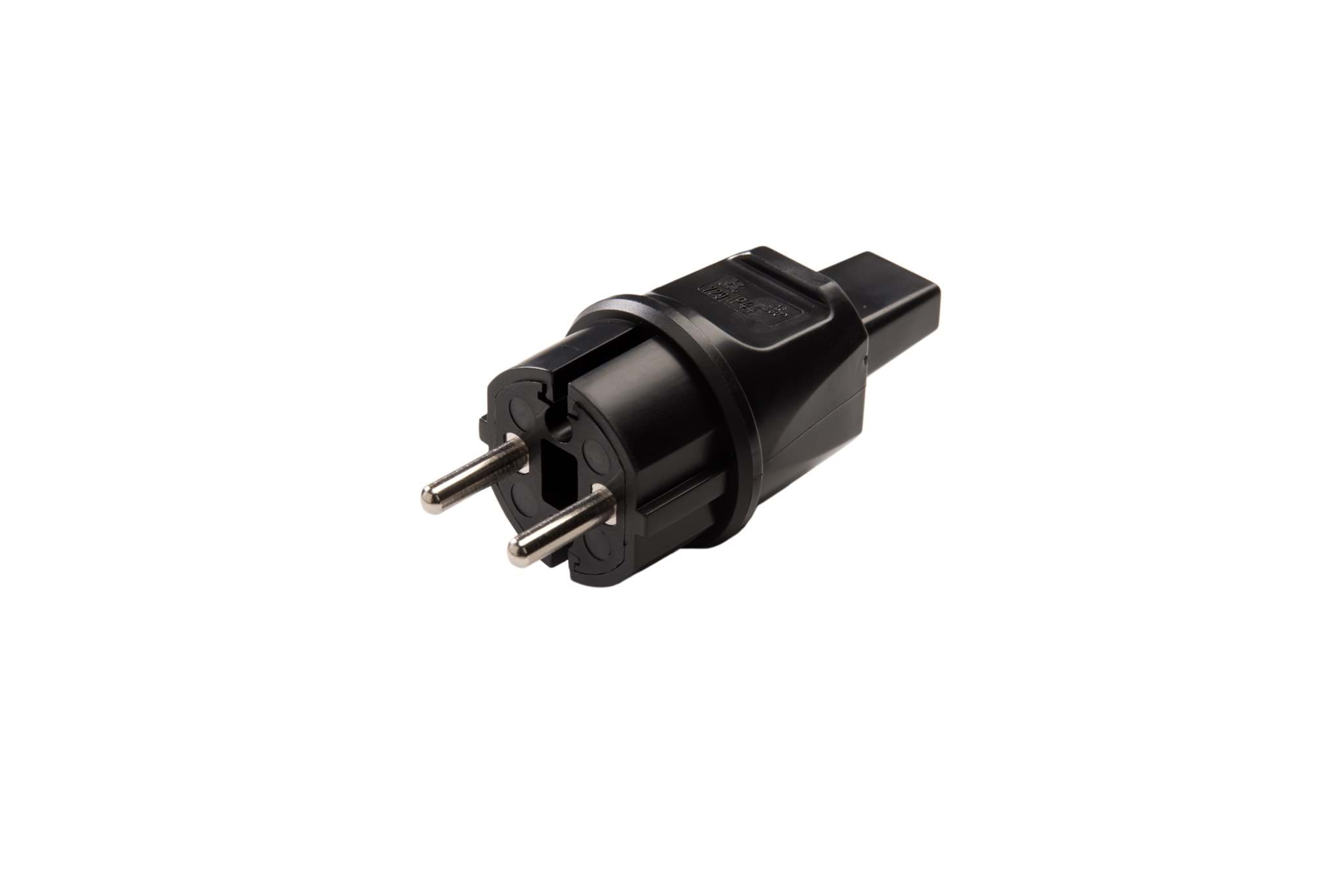 Picture of Schuko steker-prikkabel 2-polig PVC Kaiser