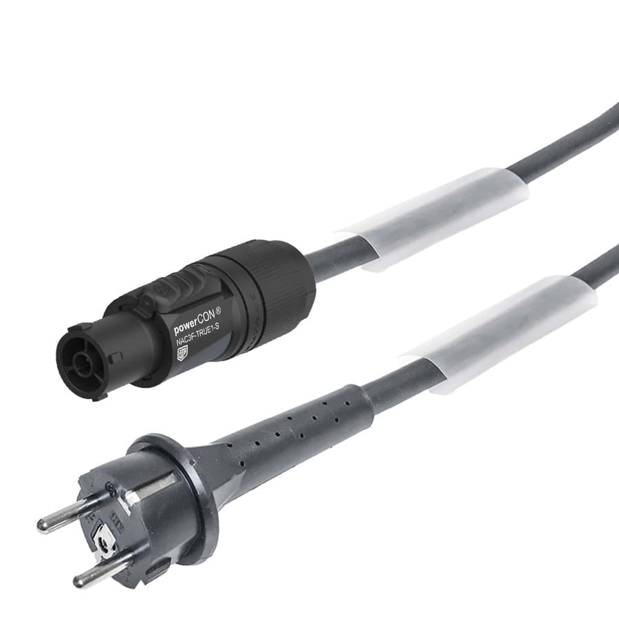 Picture of aansluitkabel H07RNF 1,5mm2 Schuko>powerCON TRUE1  1,5m