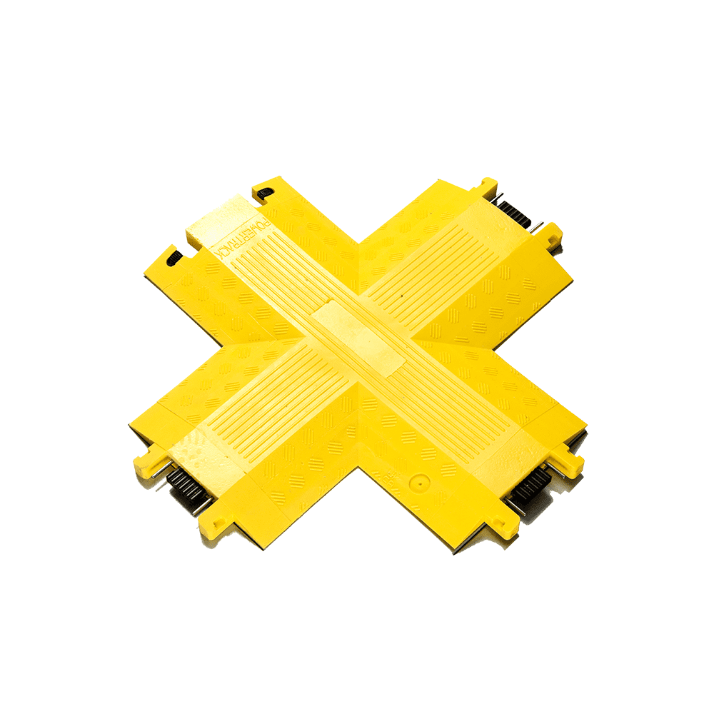 Picture of Powertrack 4-way module yellow IP65 Ten47